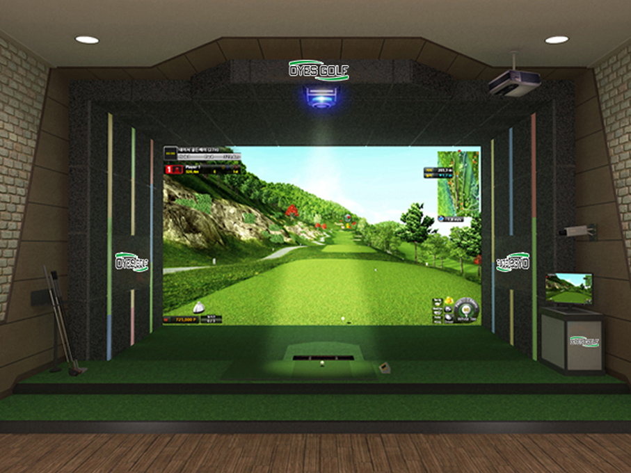 室内高尔夫模拟器有哪些功能特点